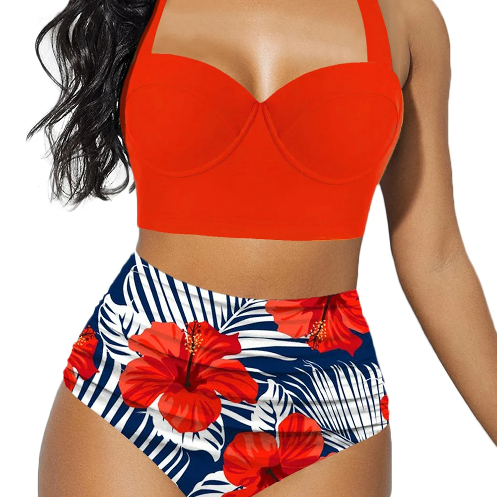 Biquíni Push Up Cintura Alta Lua de Verão - Priya
