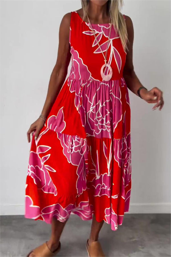 Vestido Casual Estampado Floratta - Priya