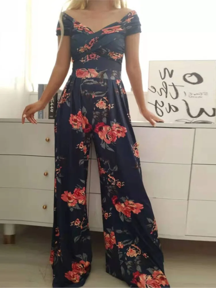 Macacão Cintura Alta Estampado Opulent - Priya