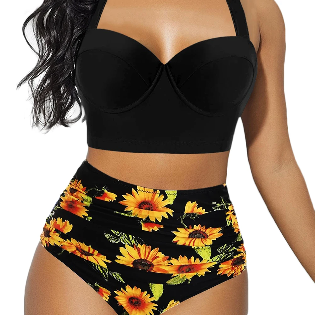 Biquíni Push Up Cintura Alta Lua de Verão - Priya