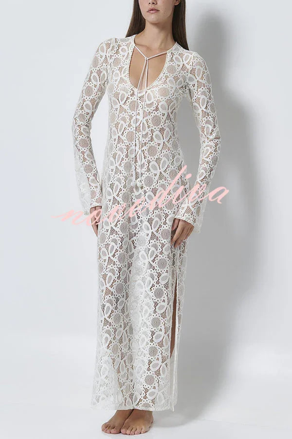Vestido longo Santorini Sunset - Priya
