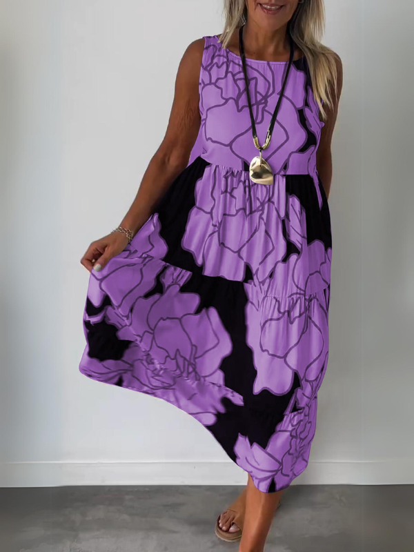 Vestido Casual Estampado Floratta - Priya