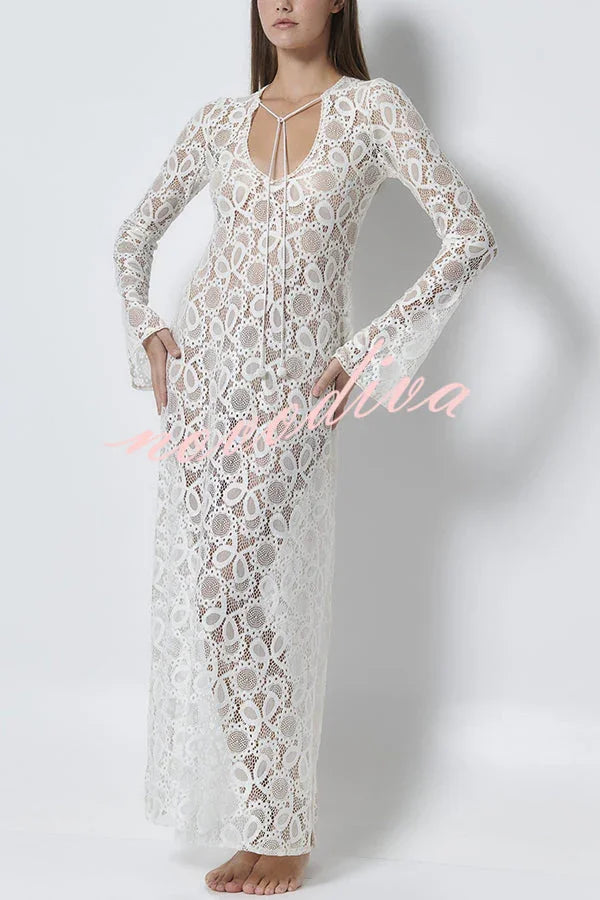 Vestido longo Santorini Sunset - Priya