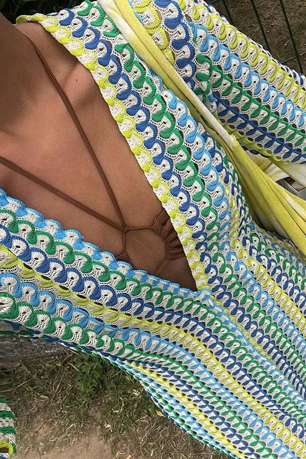 Vestido de Manga Longa Ondas - Priya