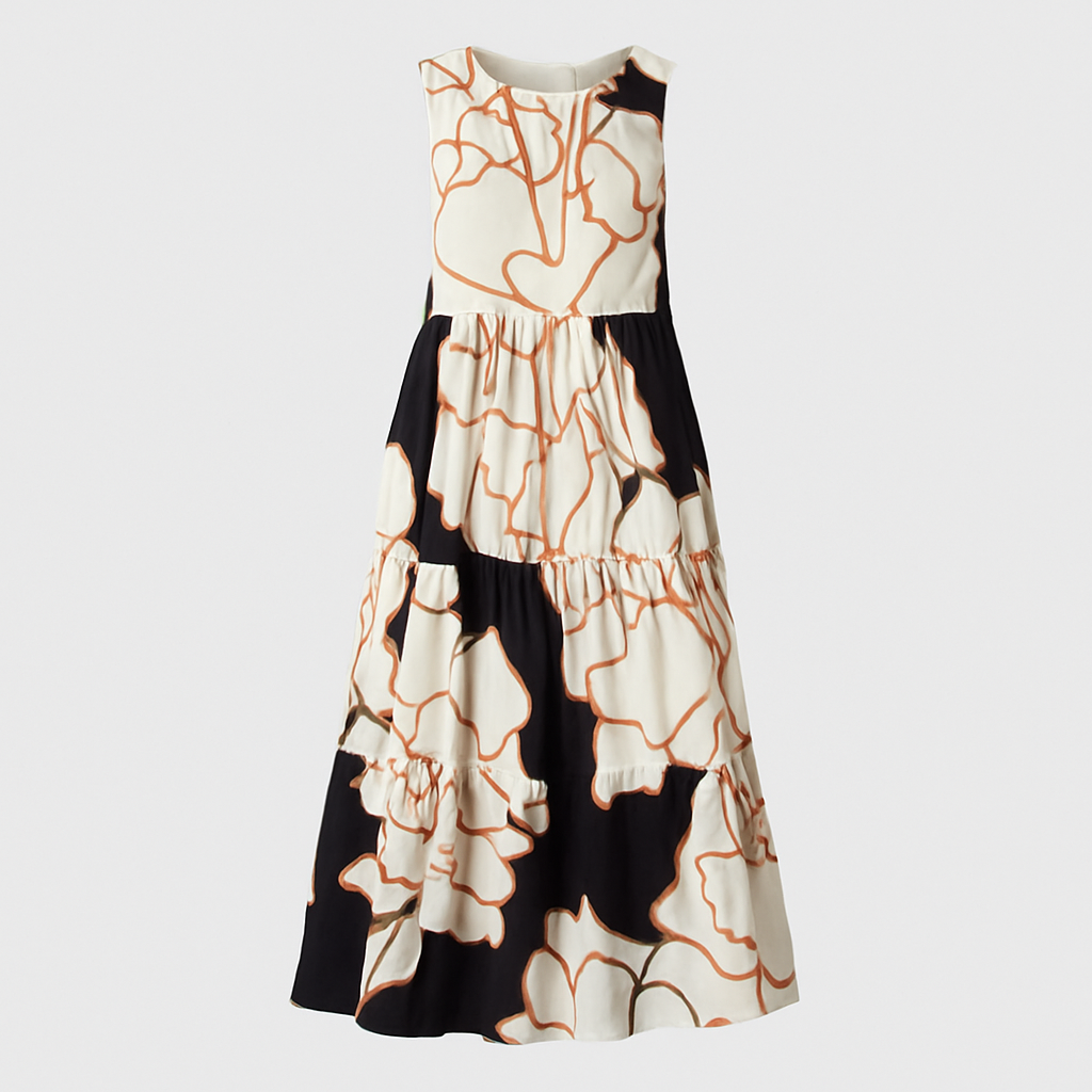 Vestido Casual Estampado Floratta - Priya