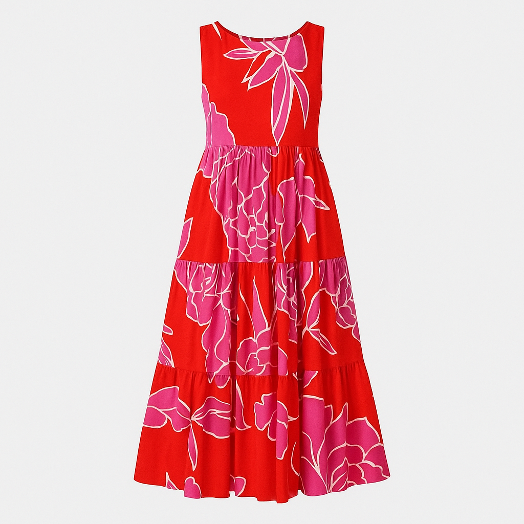 Vestido Casual Estampado Floratta - Priya