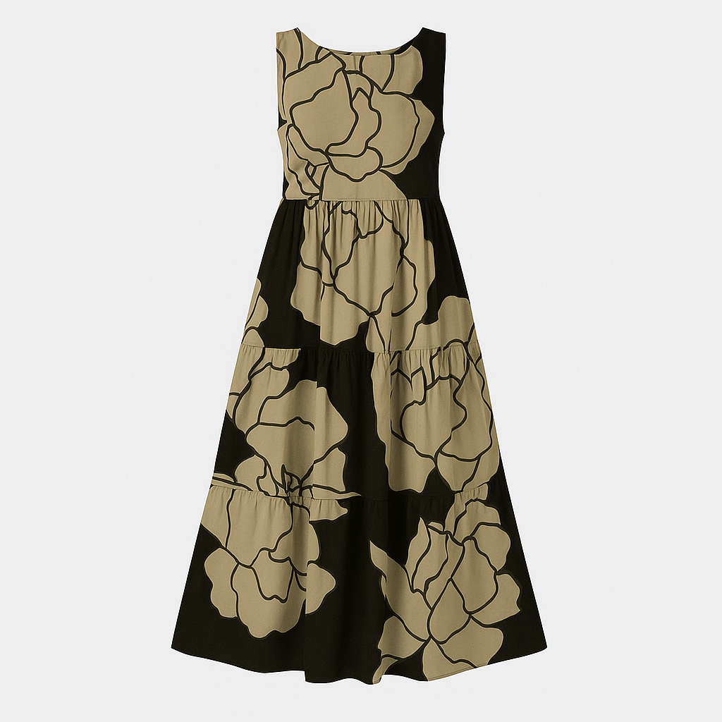 Vestido Casual Estampado Floratta - Priya