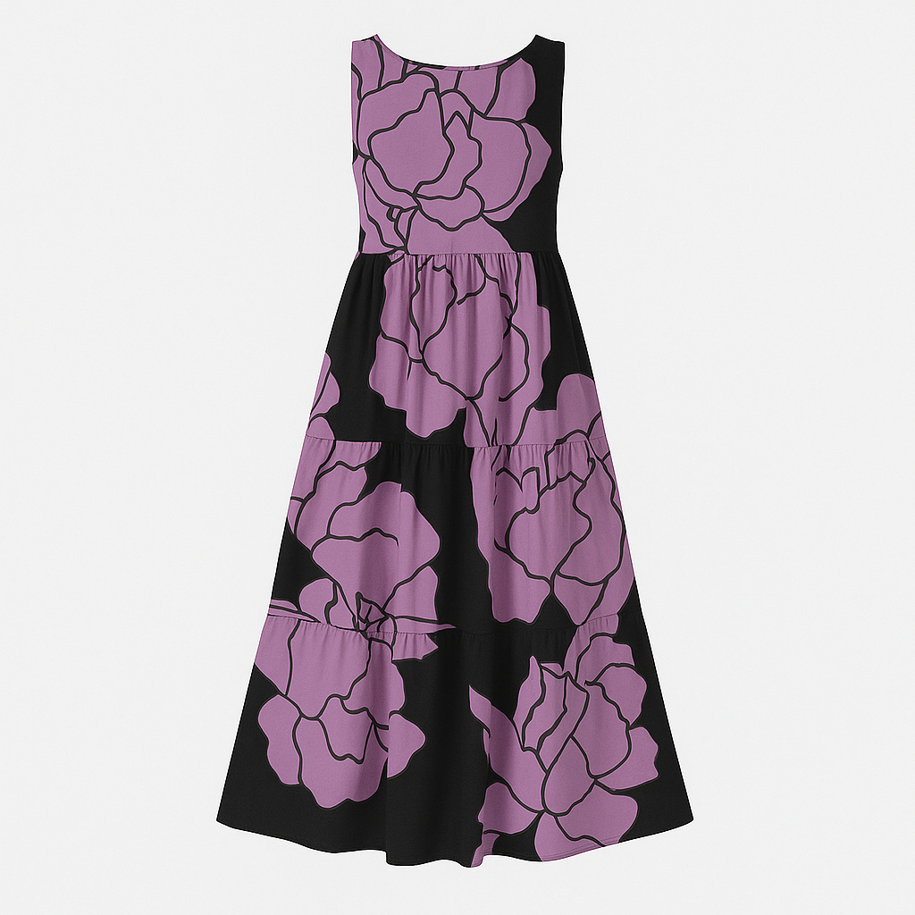 Vestido Casual Estampado Floratta - Priya