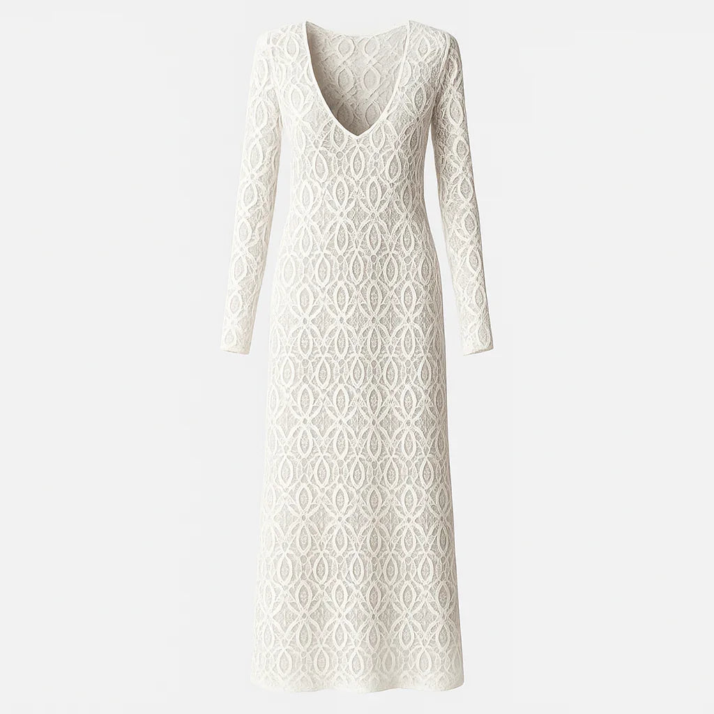 Vestido longo Santorini Sunset - Priya