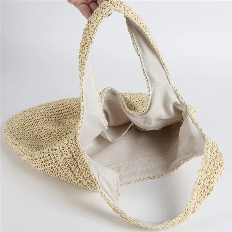 Bolsa Feminina de Vime Artesanal Ember - Priya