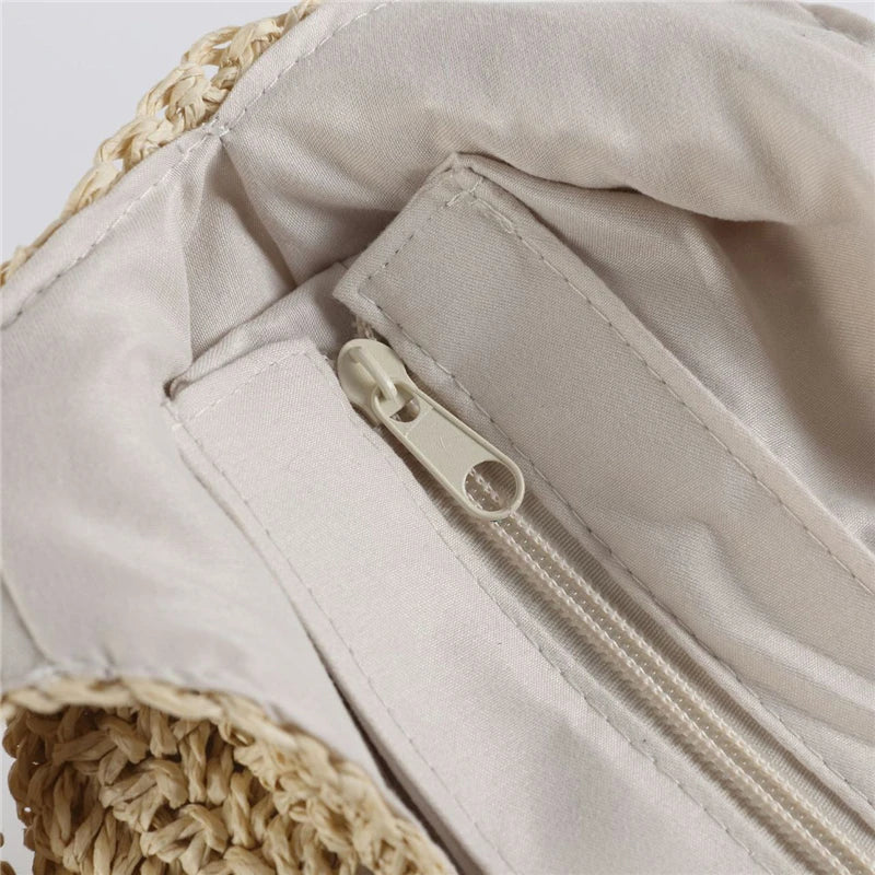 Bolsa Feminina de Vime Artesanal Ember - Priya