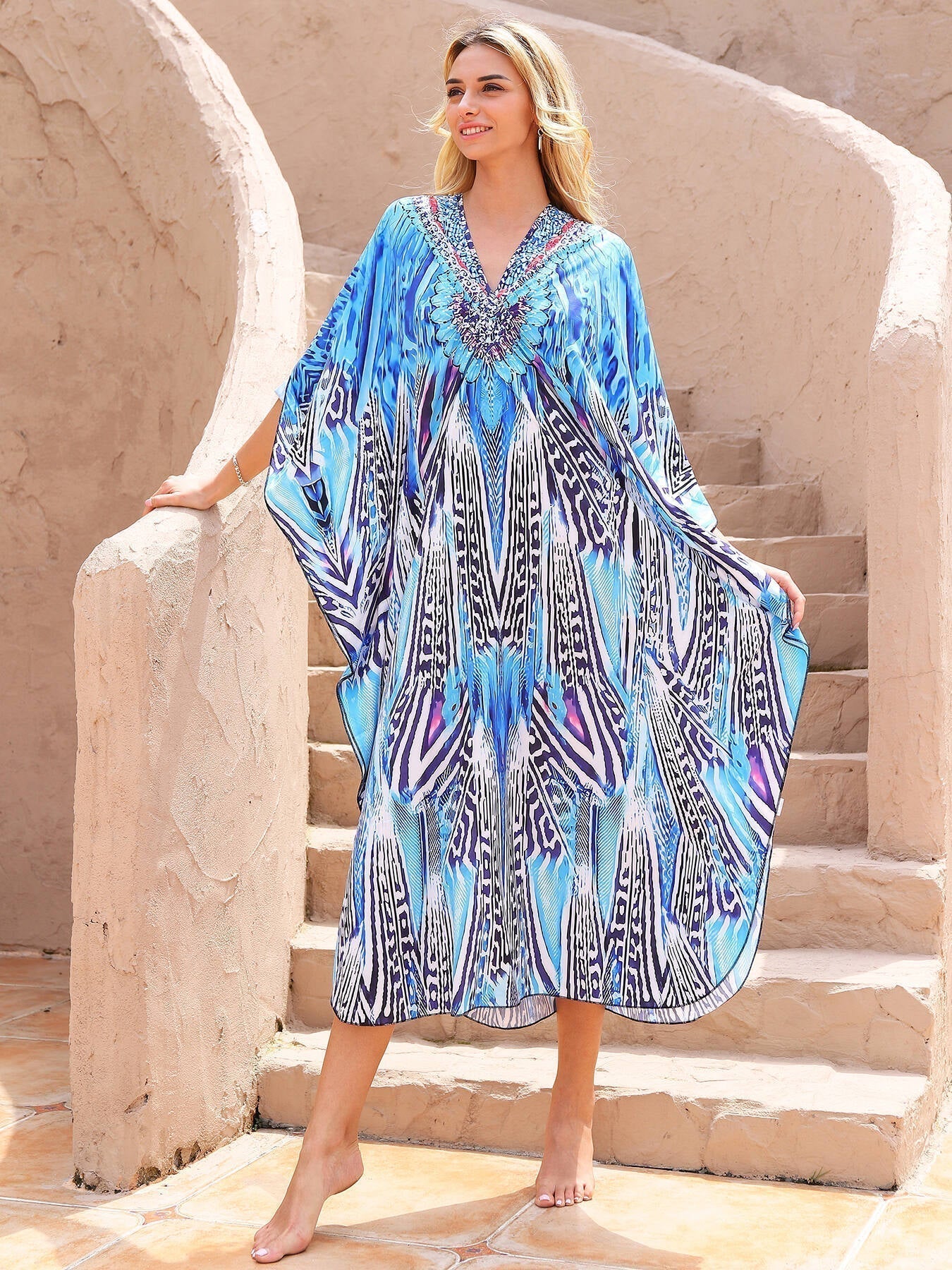 Kaftans Casual Tropical Island 2025- Original Priya™ - Priya