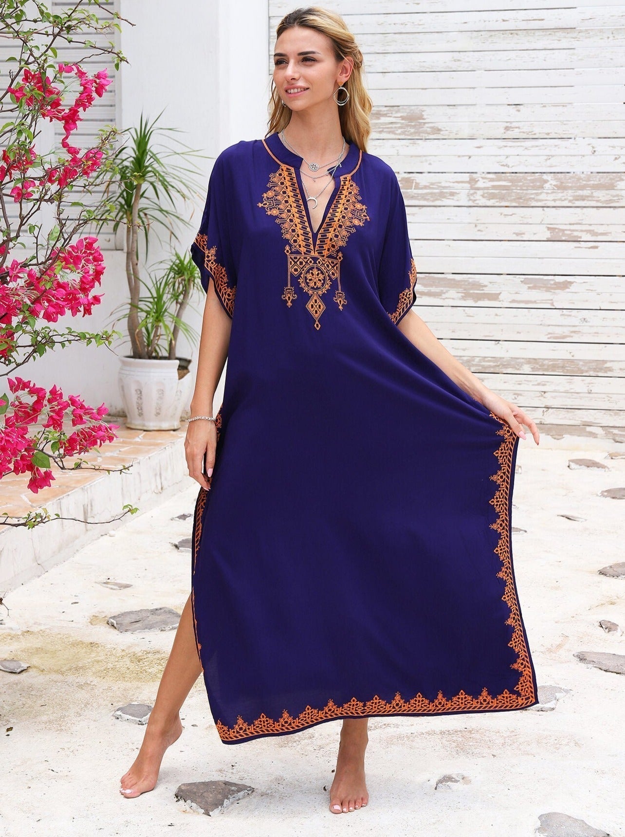 Kaftans Bordado Verão 2025 Royal- Original Priya™ - Priya
