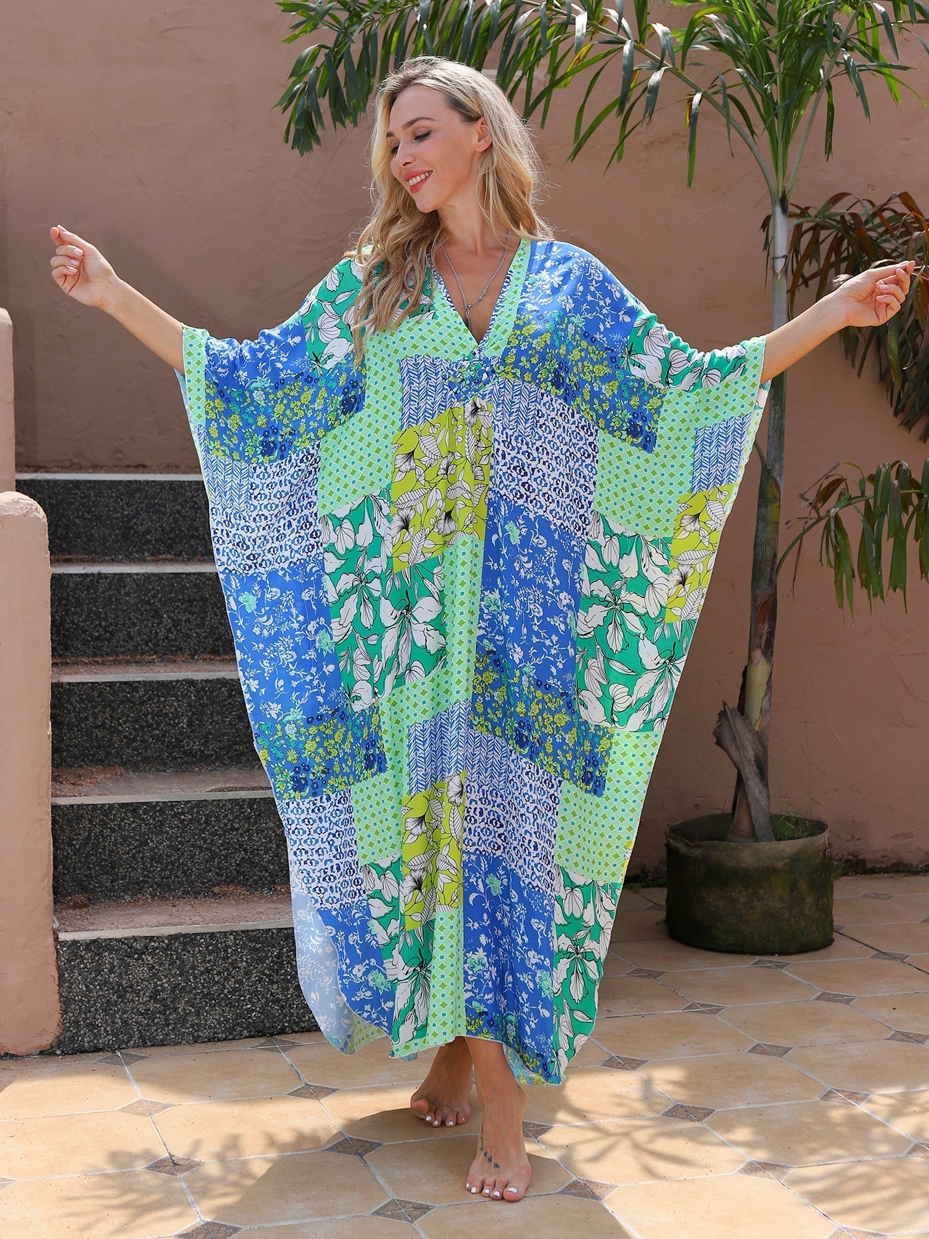 Kaftans Floral Verão 2025 - Original Priya™ - Priya