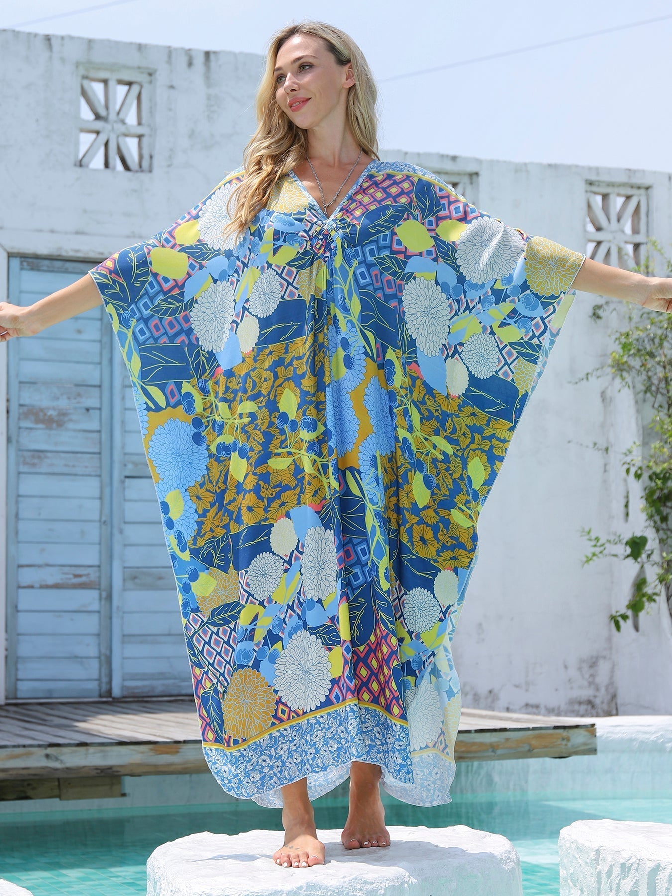 Kaftans Floral Verão 2025 - Original Priya™ - Priya