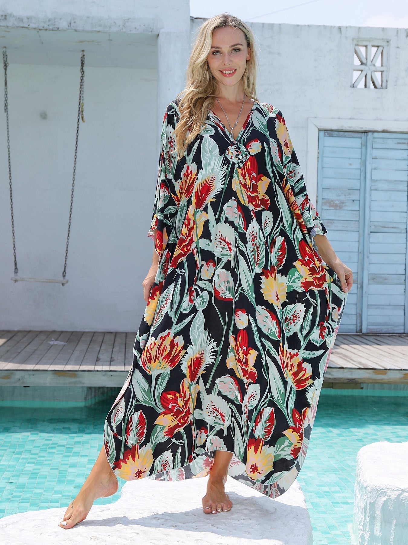 Kaftans Floral Verão 2025 - Original Priya™ - Priya
