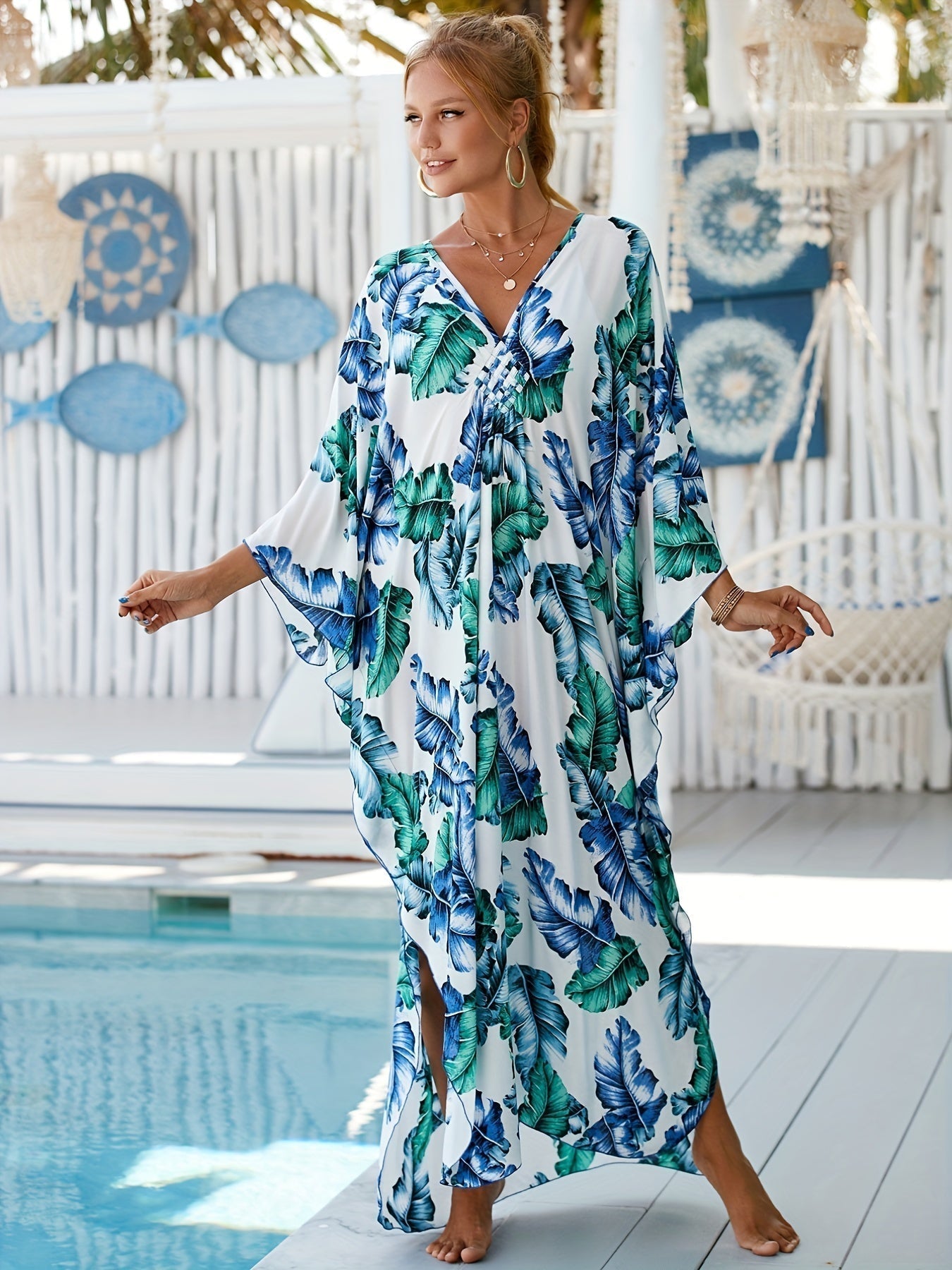 Kaftans Casual Tropical Resort 2025- Original Priya™ - Priya