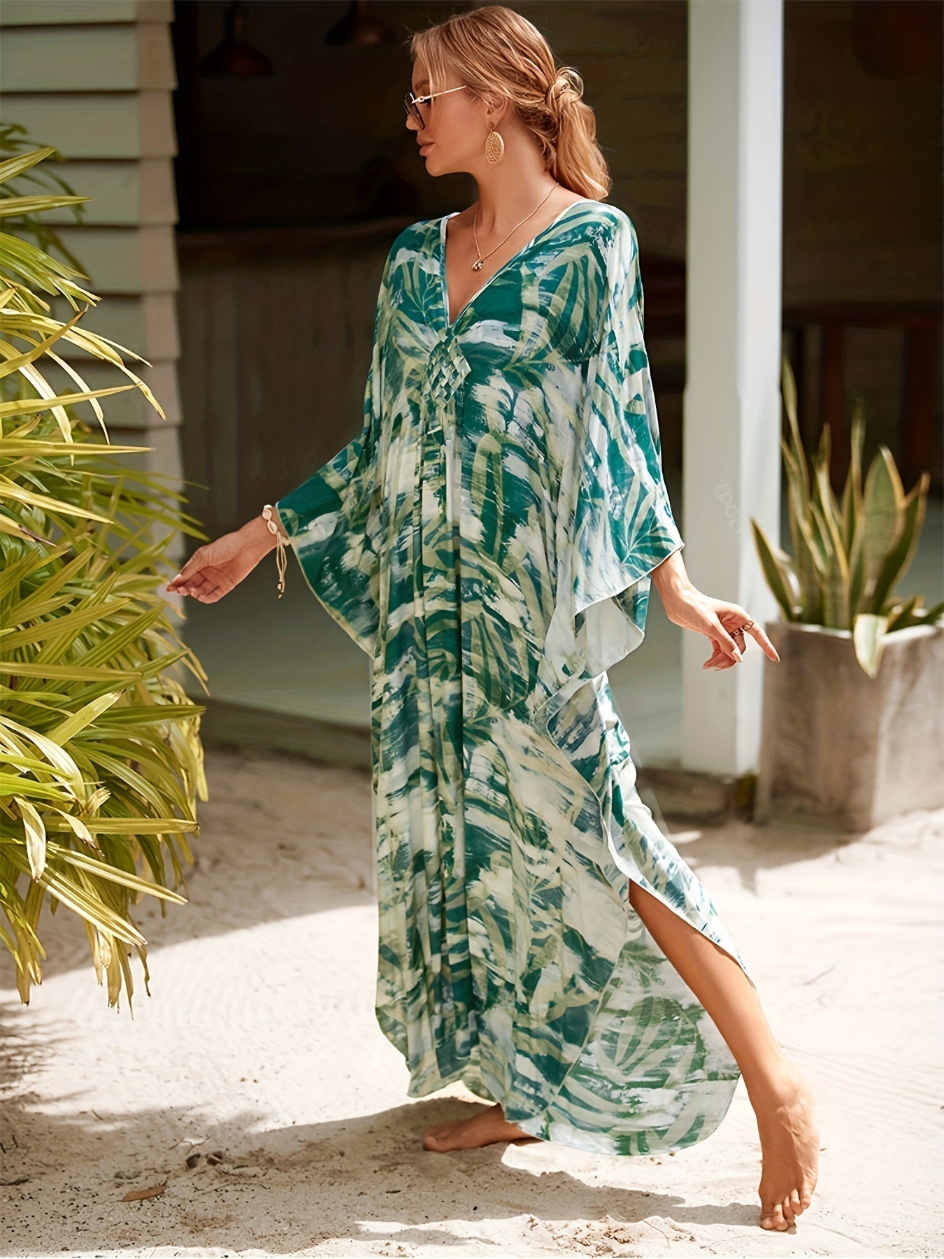 Kaftans Casual Tropical Resort 2025- Original Priya™ - Priya