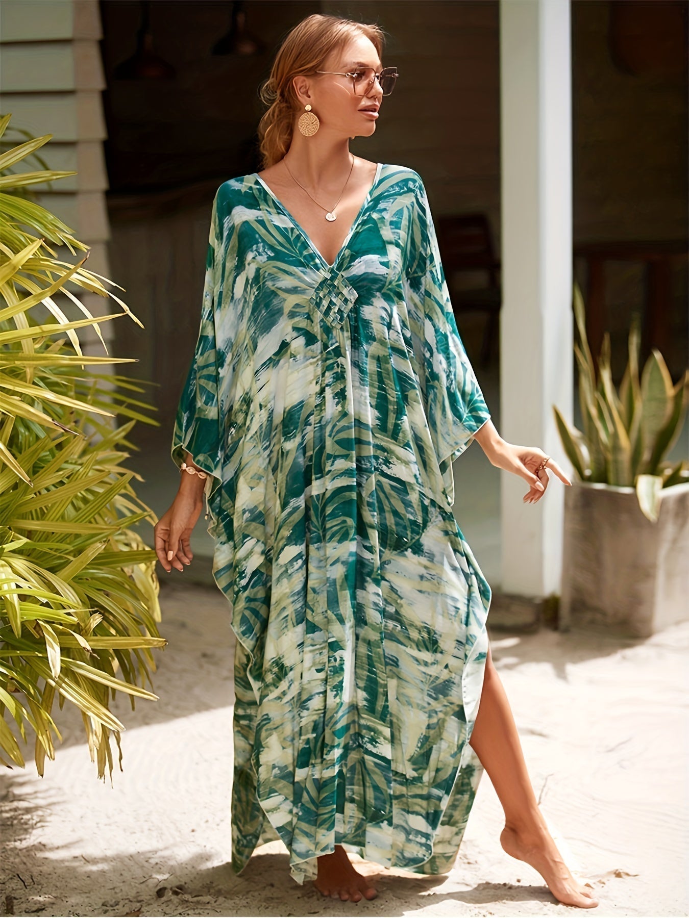 Kaftans Casual Tropical Resort 2025- Original Priya™ - Priya
