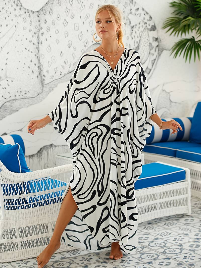 Kaftans Casual Tropical Resort 2025- Original Priya™ - Priya