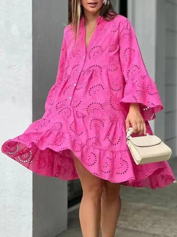 Vestido Bordado Maeva - Priya