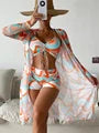 Biquíni Cintura Alta Estampado Sereia Tropical - Priya