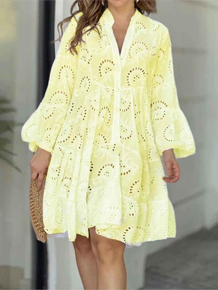 Vestido Bordado Maeva - Priya