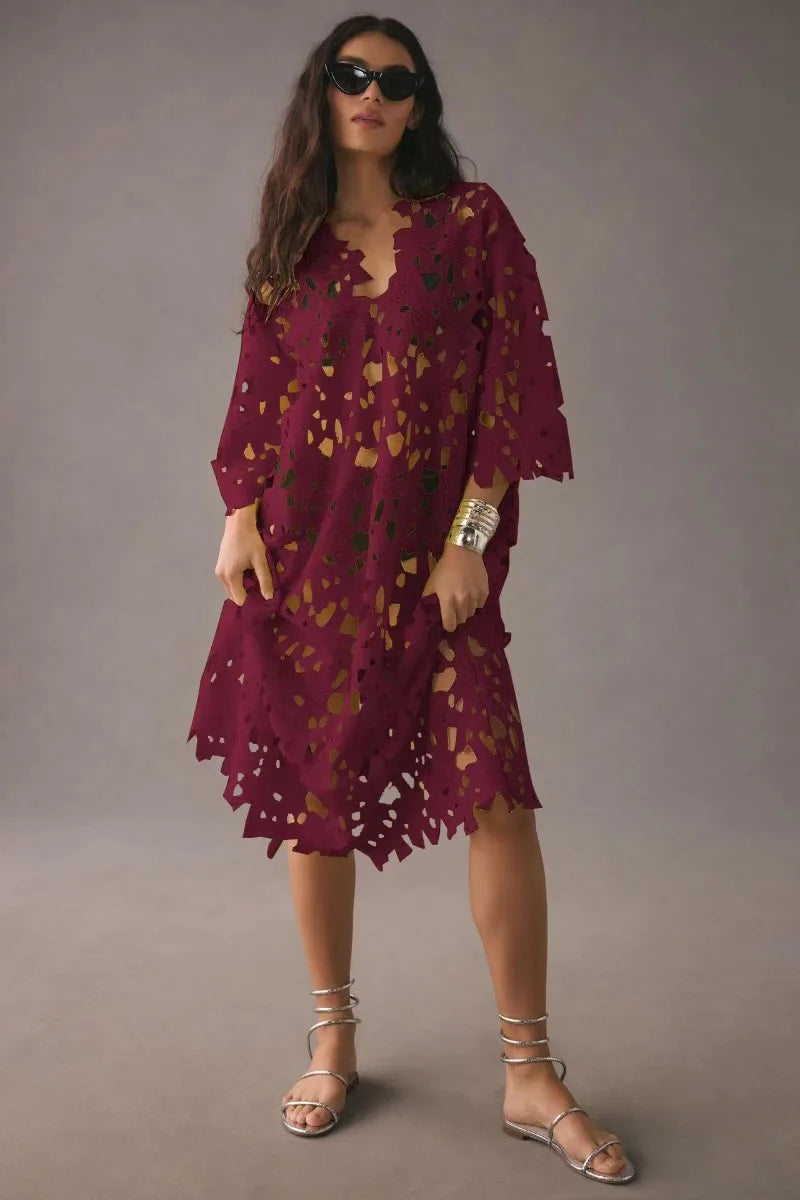 Vestido Saída de Praia Feminina Longa Bruma 2 - Priya