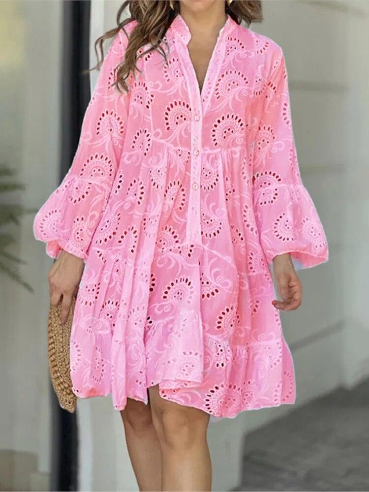 Vestido Bordado Maeva - Priya