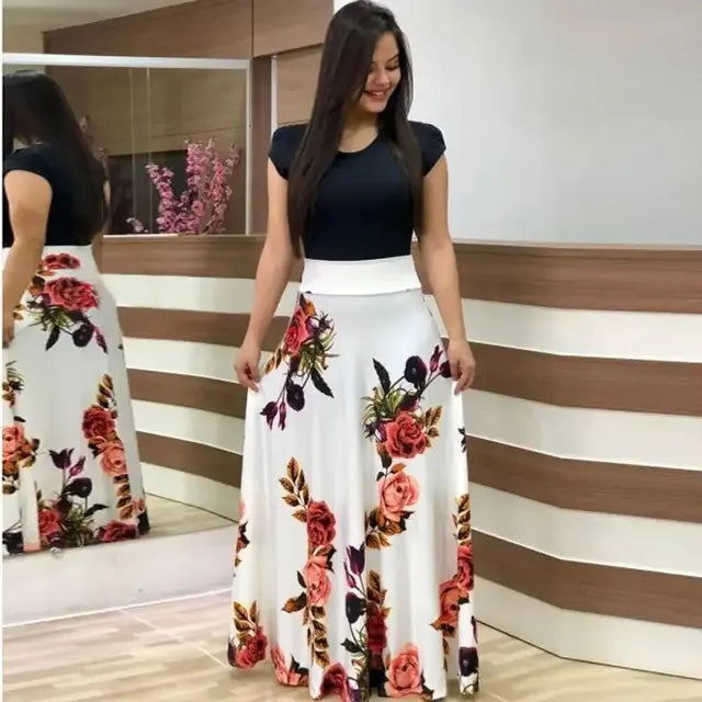Vestido Longo Estampado Mystique - Priya