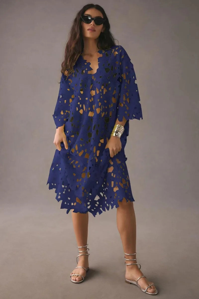 Vestido Saída de Praia Feminina Longa Bruma 2 - Priya