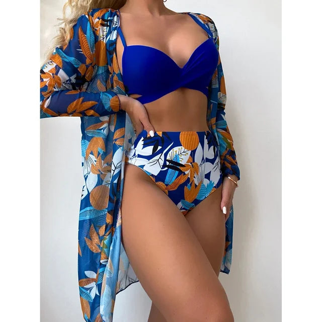 Biquíni de Babado com Saída de Praia Encanto do Mar - Priya