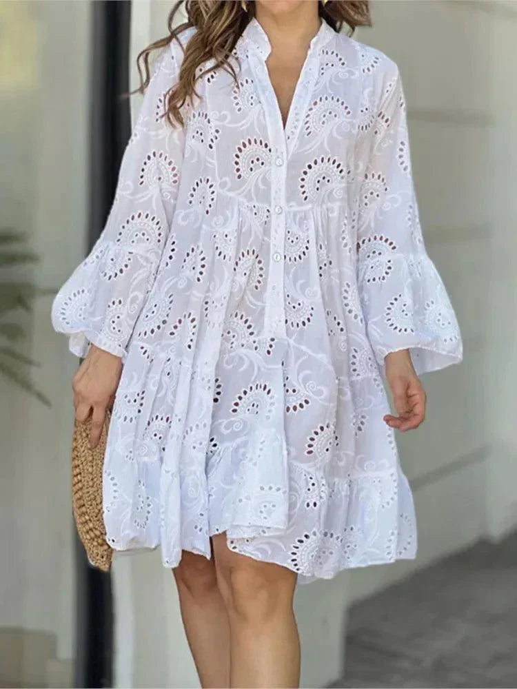 Vestido Bordado Maeva - Priya