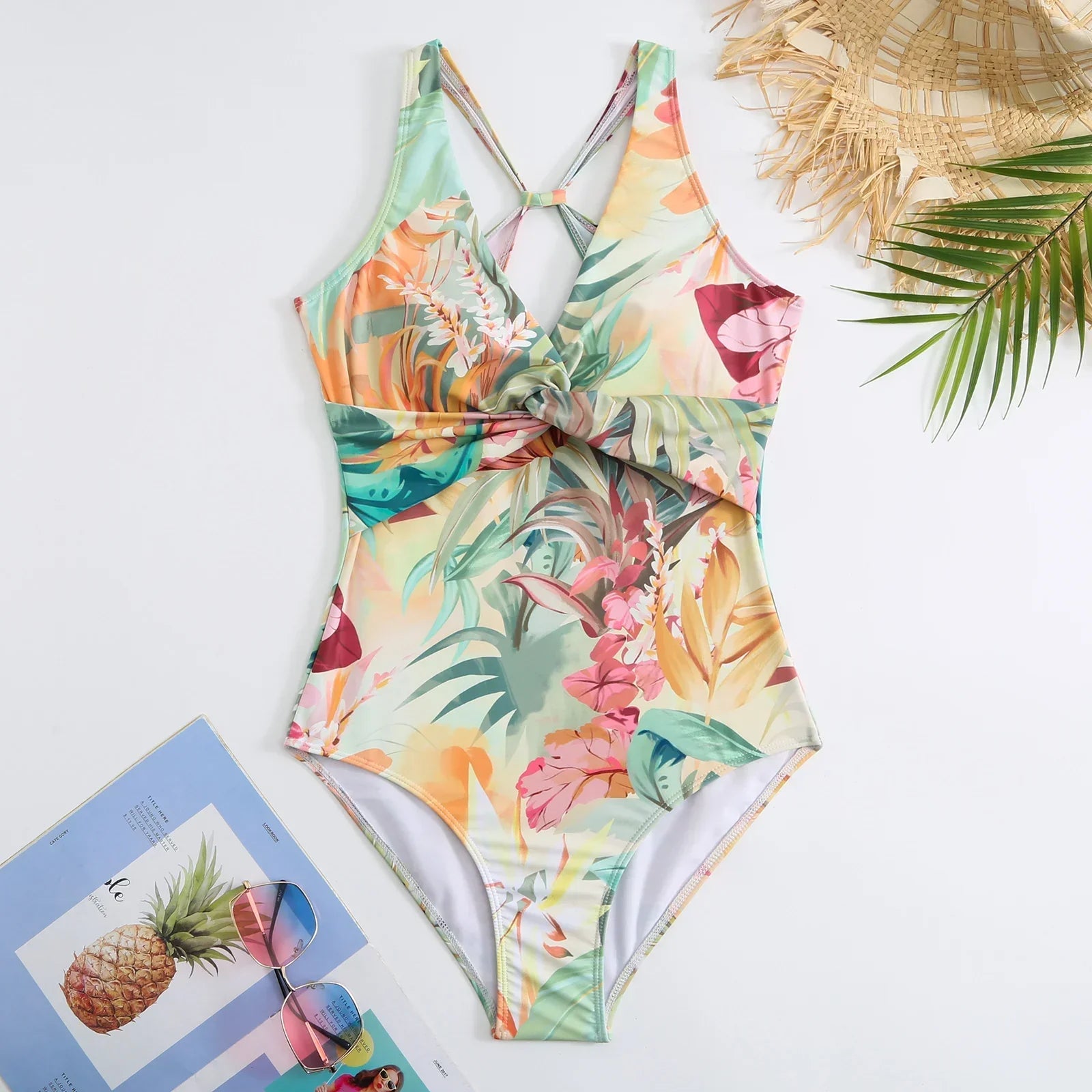 Maiô Estampado com Duas Peças Kira - Priya