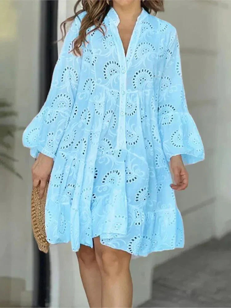 Vestido Bordado Maeva - Priya