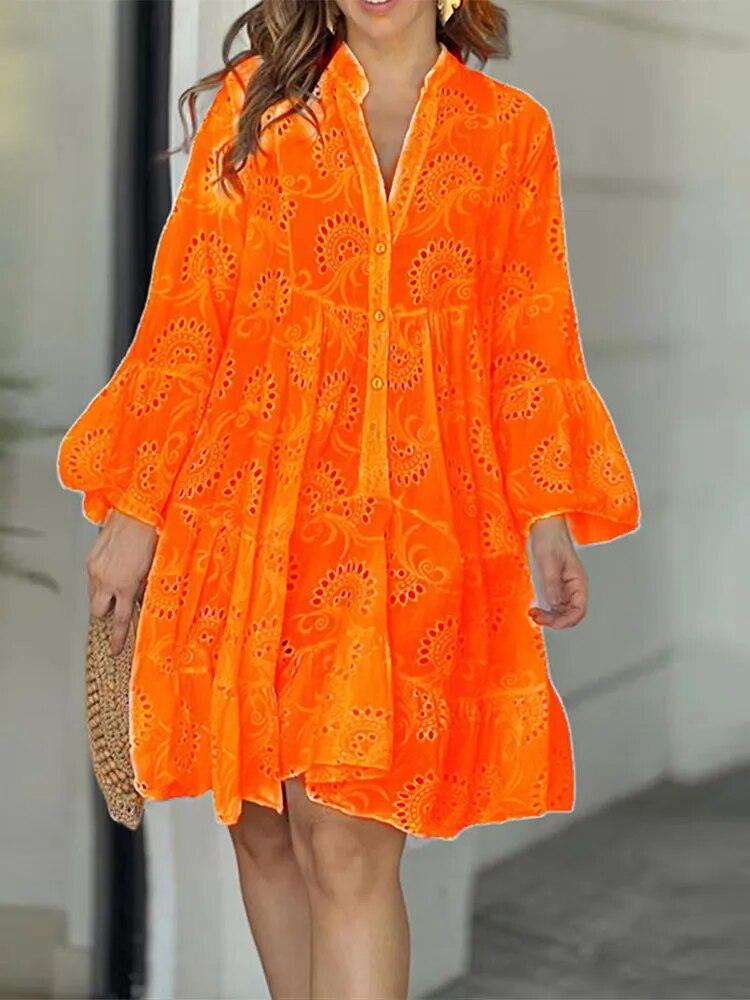 Vestido Bordado Maeva - Priya
