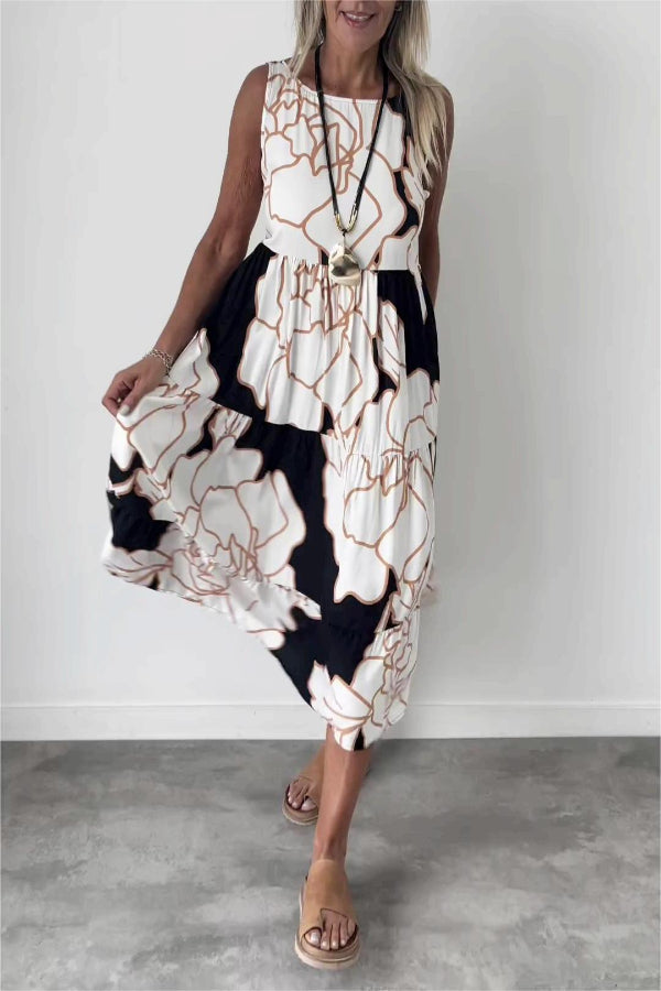Vestido Casual Estampado Floratta - Priya